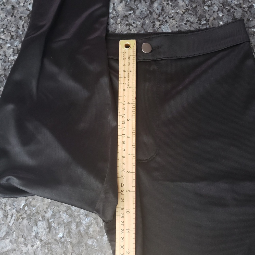 SKIMS Womens Black High Waisted Skinny Disco Pants Size Medium Stretch Slim - Picture 7 of 8